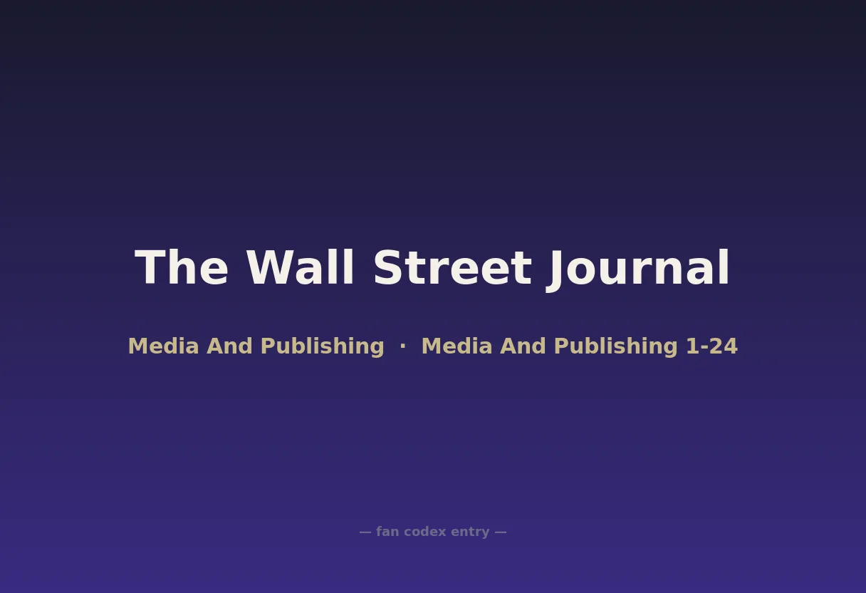 The Wall Street Journal